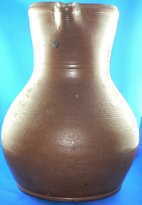 Pichet à cidre en grès de Martincamp fin XIXè début XXè