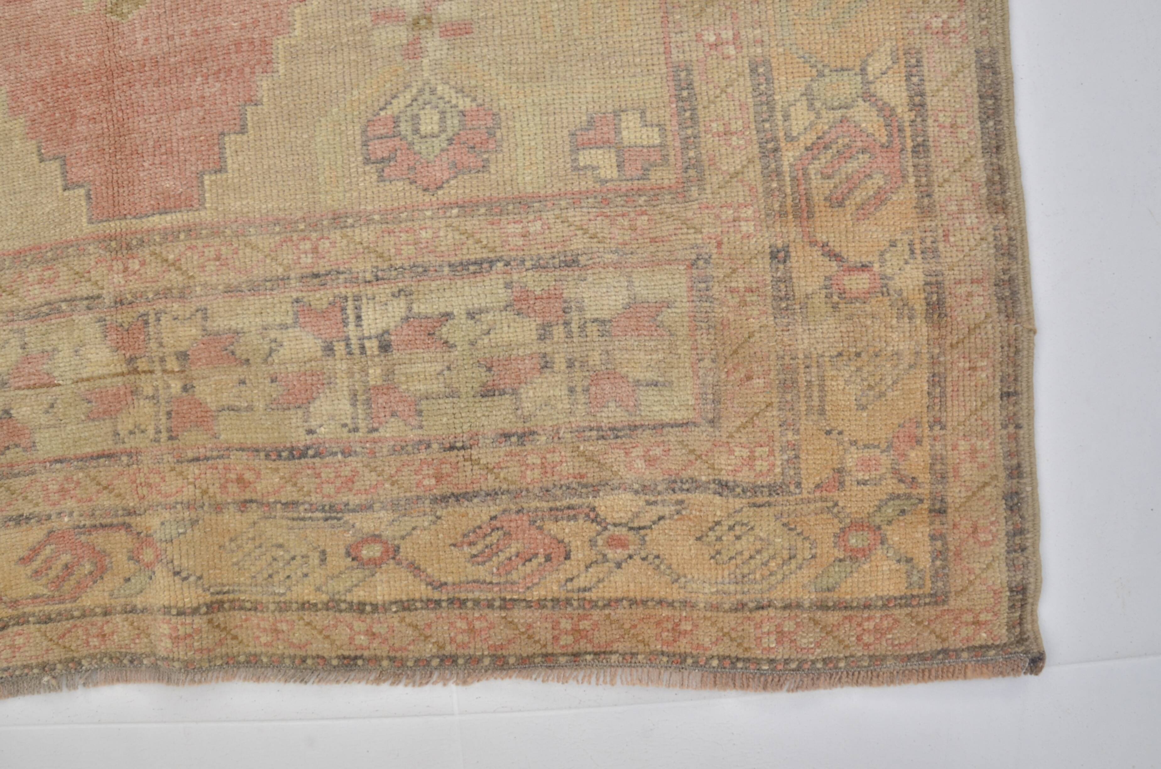 Oushak Vintage Floor Rug  sku c780