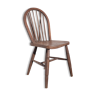 Chaise bois courbé estampillé, années 40, chaise bistrot, chaise windsor, chaise d'appoint