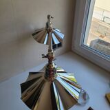 Vintage articulable chrome lamp