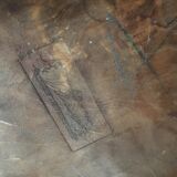 Baumann wood and leather chairs