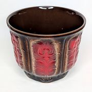 Grand cache-pot fat lava west germany vintage