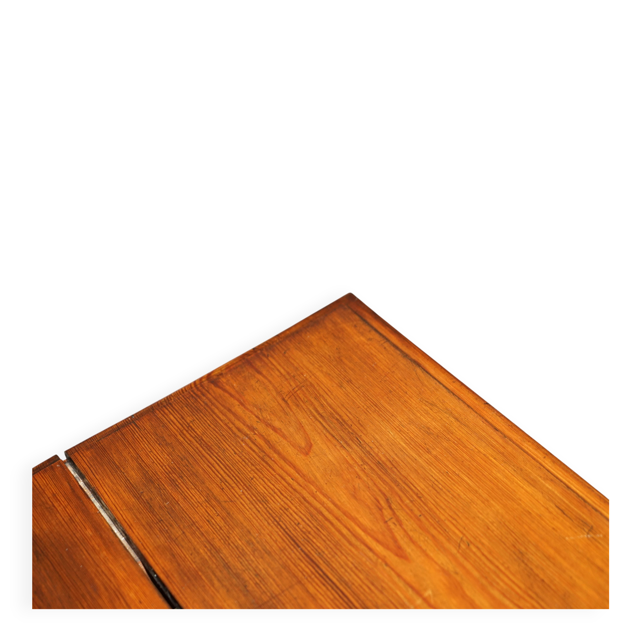Victorian Gothic library table in antique oak