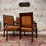 Mahogany living room furniture Empire style of the nineteenth century