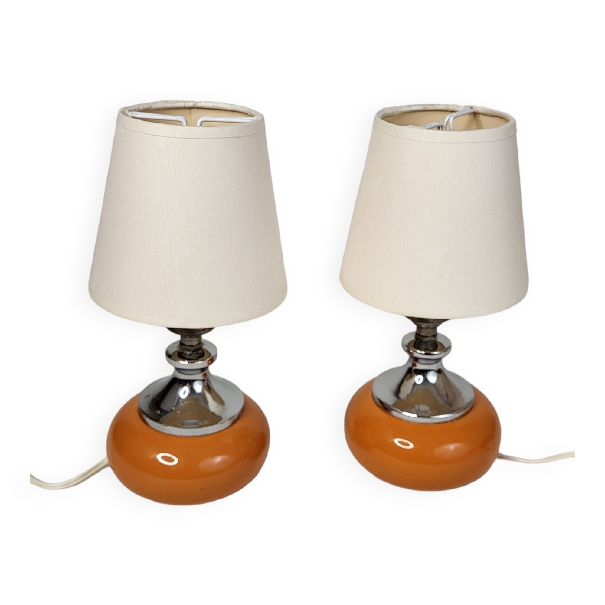 2 vintage lamps from the 70s