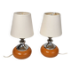 2 vintage lamps from the 70s