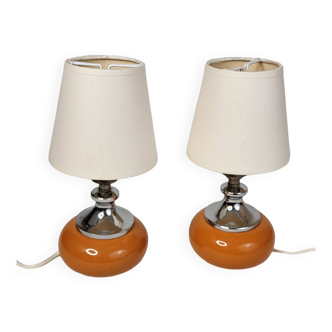2 lampes vintage Années 70