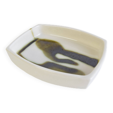 Ceramic bowl or ashtray, Ditmar Urbach, 1960s. Made in Czechoslovakia in the 1960s
