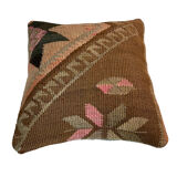 Housse de coussin kilim turc vintage 40 x 40 cm