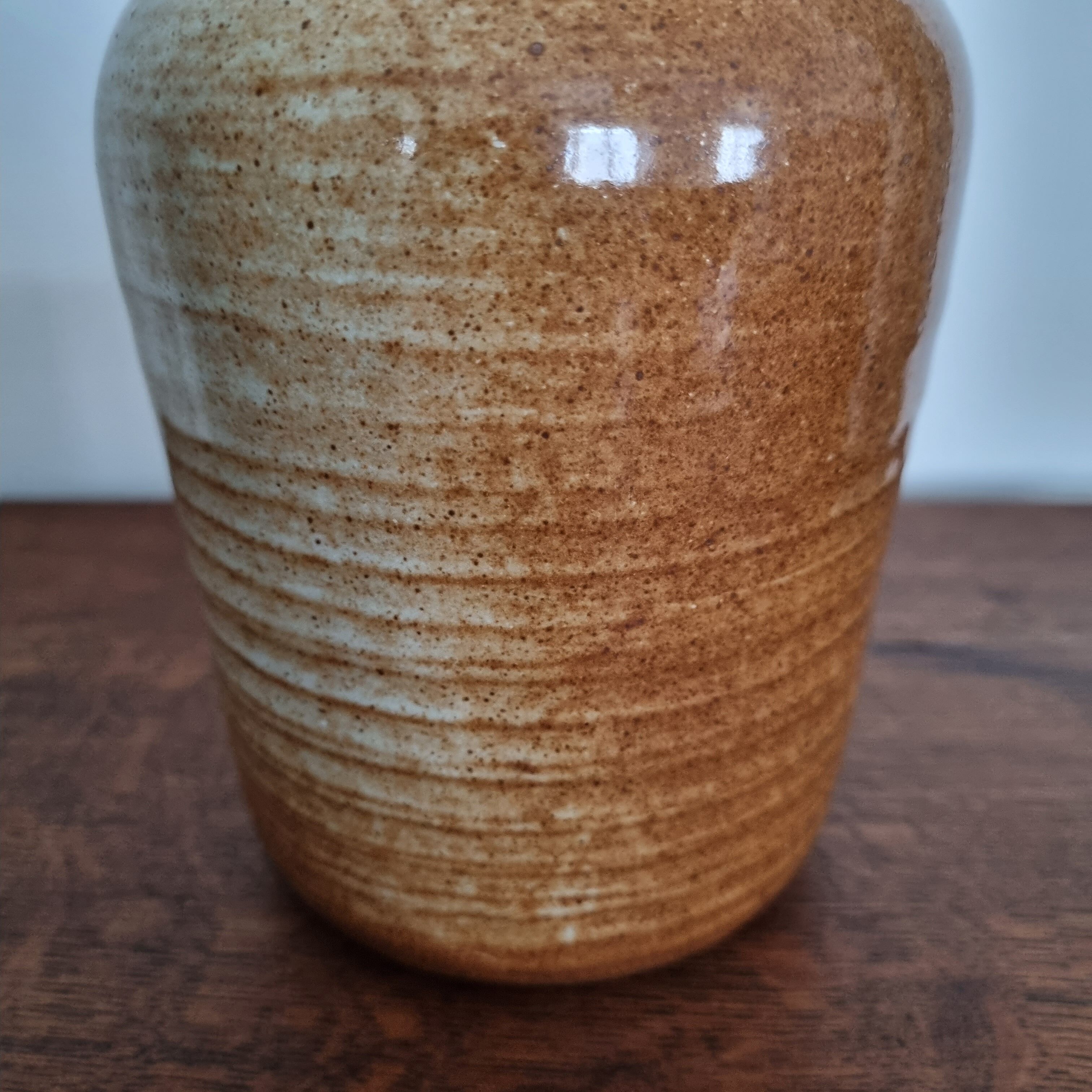 Vintage pottery pitcher Montgolfier manufacture