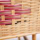 Worker vintage rattan basket