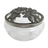 Small empty candy pocket pocket glass tin lid