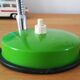 Lampe flexible Pop années 80 métal peint