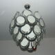 Suspended chandelier space age of the years 60