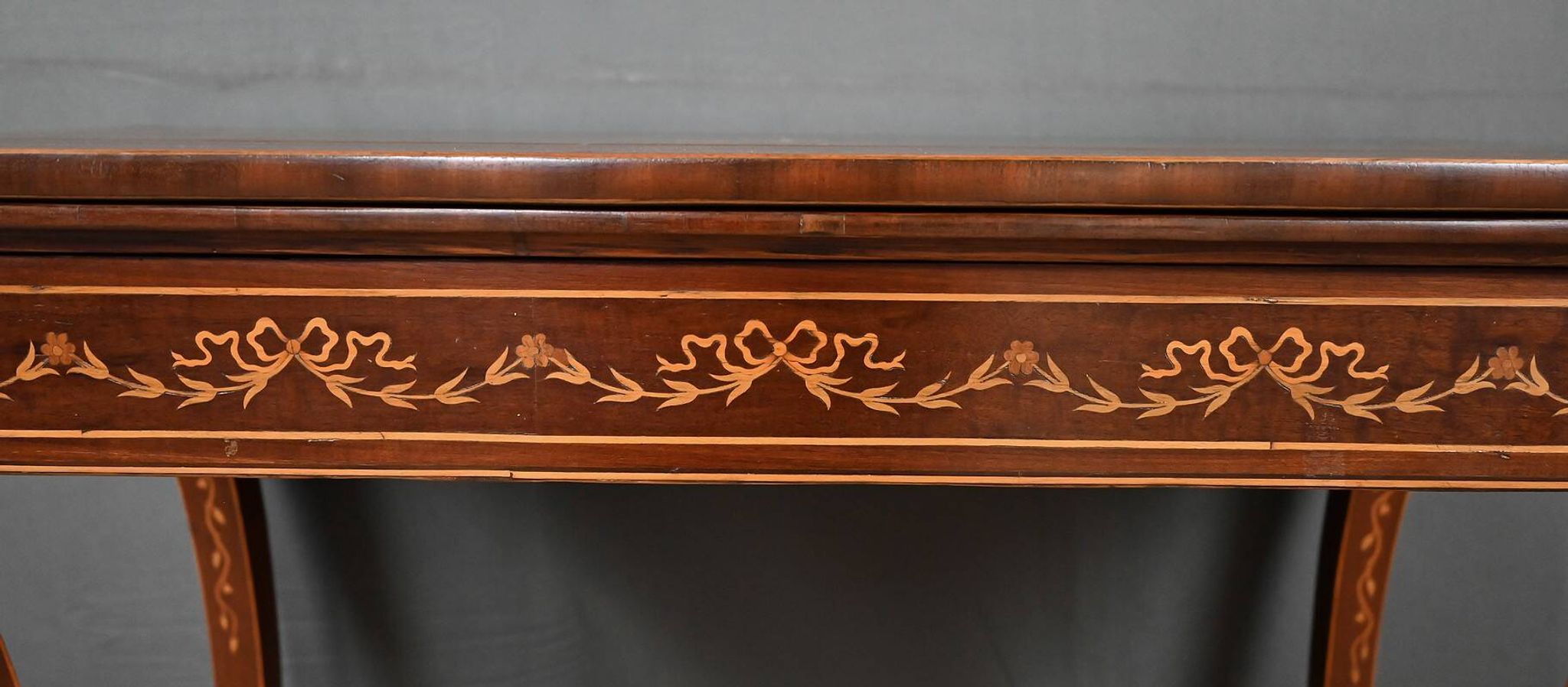 Mahogany Game Console Table – 1920