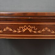 Mahogany Game Console Table – 1920