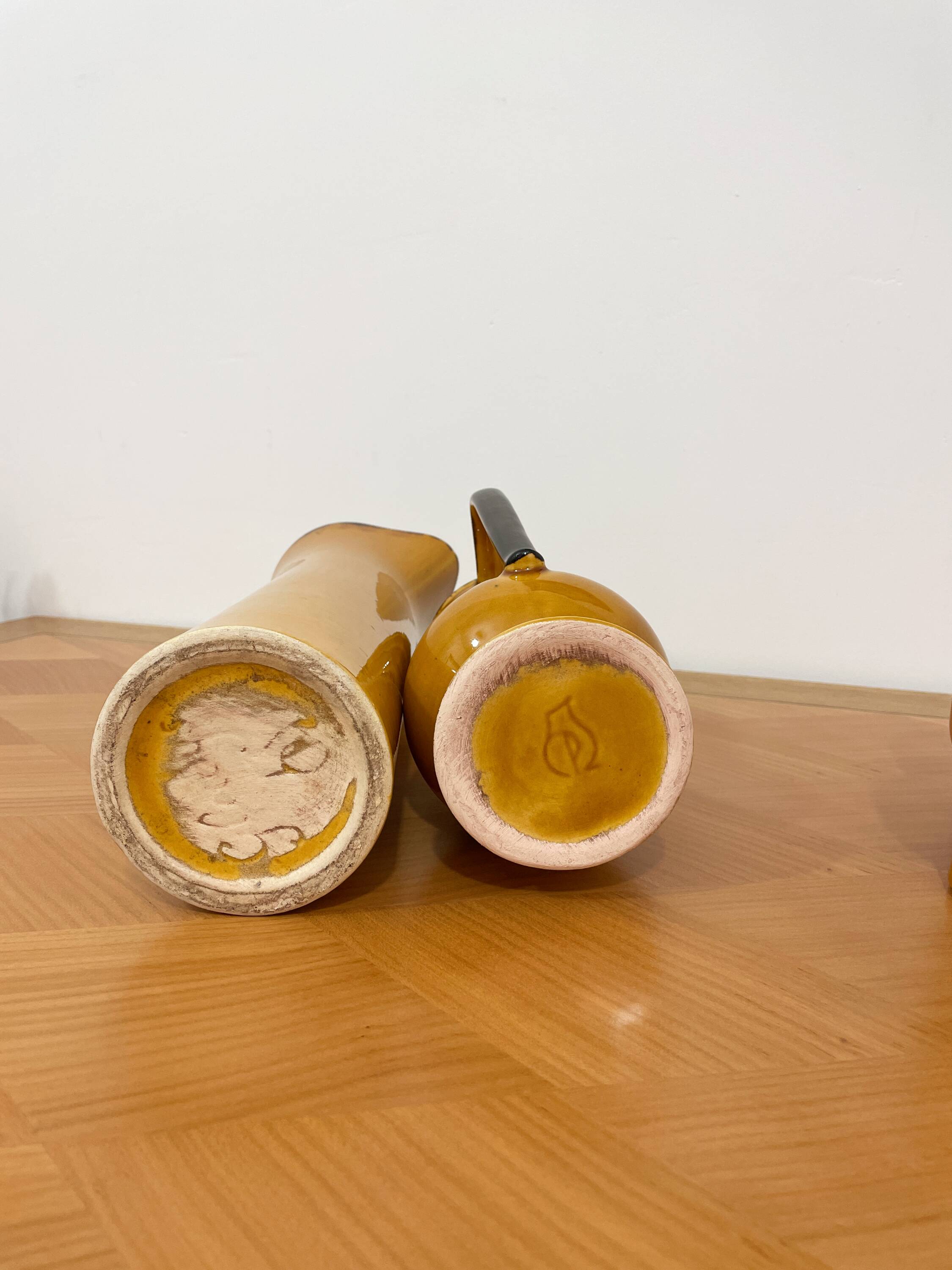 Ceramic orangeade service from Vallauris signed CPL - 1960s/70s