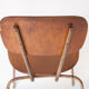 Chaise vintage en bois et métal