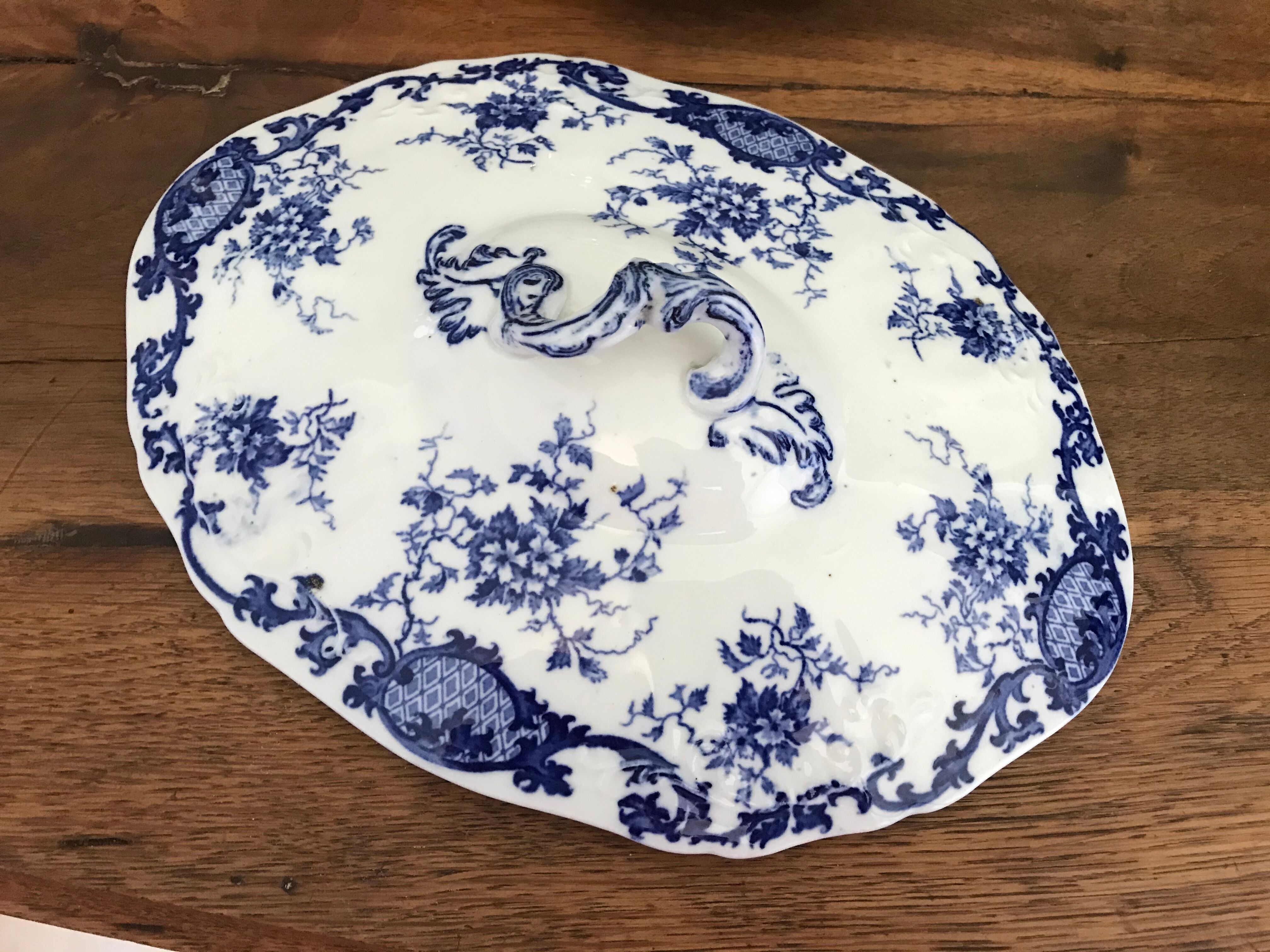 Old Sarreguemines dish
