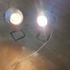 Pair of vintage eyeball lamps