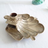 Old shell shape candle holder