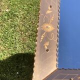 Smoked mirror with shutters