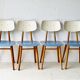 Chaises de salle à manger vintage de Ton, 1960'