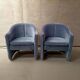 Pair of Italian design armchair