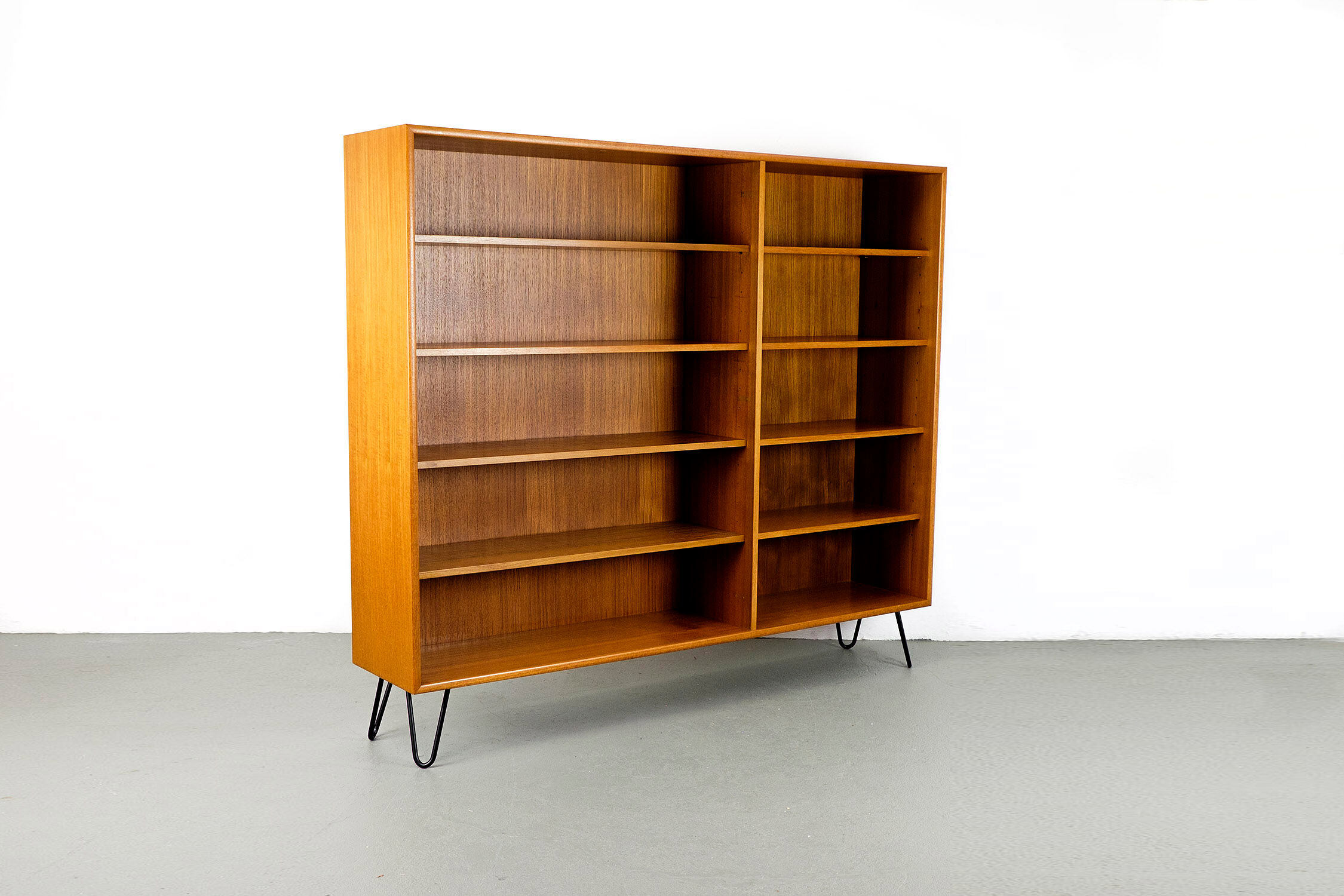 Teak bookcase by WK Möbel, 1970s