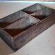 Old wooden locker of factory workshop 4 vintage industrial storage