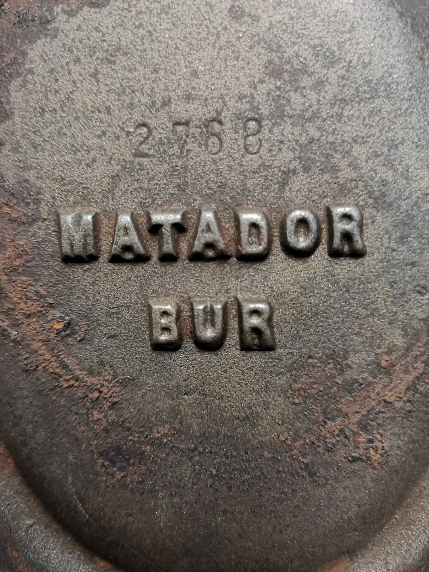 1930s bur, bunte & remmler model matador 2768 table lamp