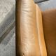 Fauteuil en cuir camel EA 208 par Charles Eames pour Herman miller