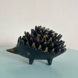 Set of 6 stackable bronze hedgehogs — Walter Bosse, 1920s