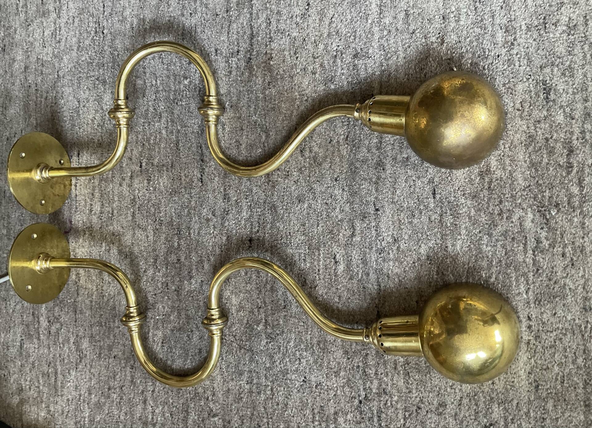 Pair of wall lights by Luigi Caccia Dominioni for Azucena.