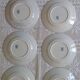 Set of 6 ironstone flat plates