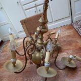 Old Dutch 6-pointed chandelier