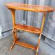 Pair of bedside tables in antique marquetry Louis XVl