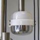 Suspended lamps in white and coloured plastic by Stilnovo, 1960s, set of 5.