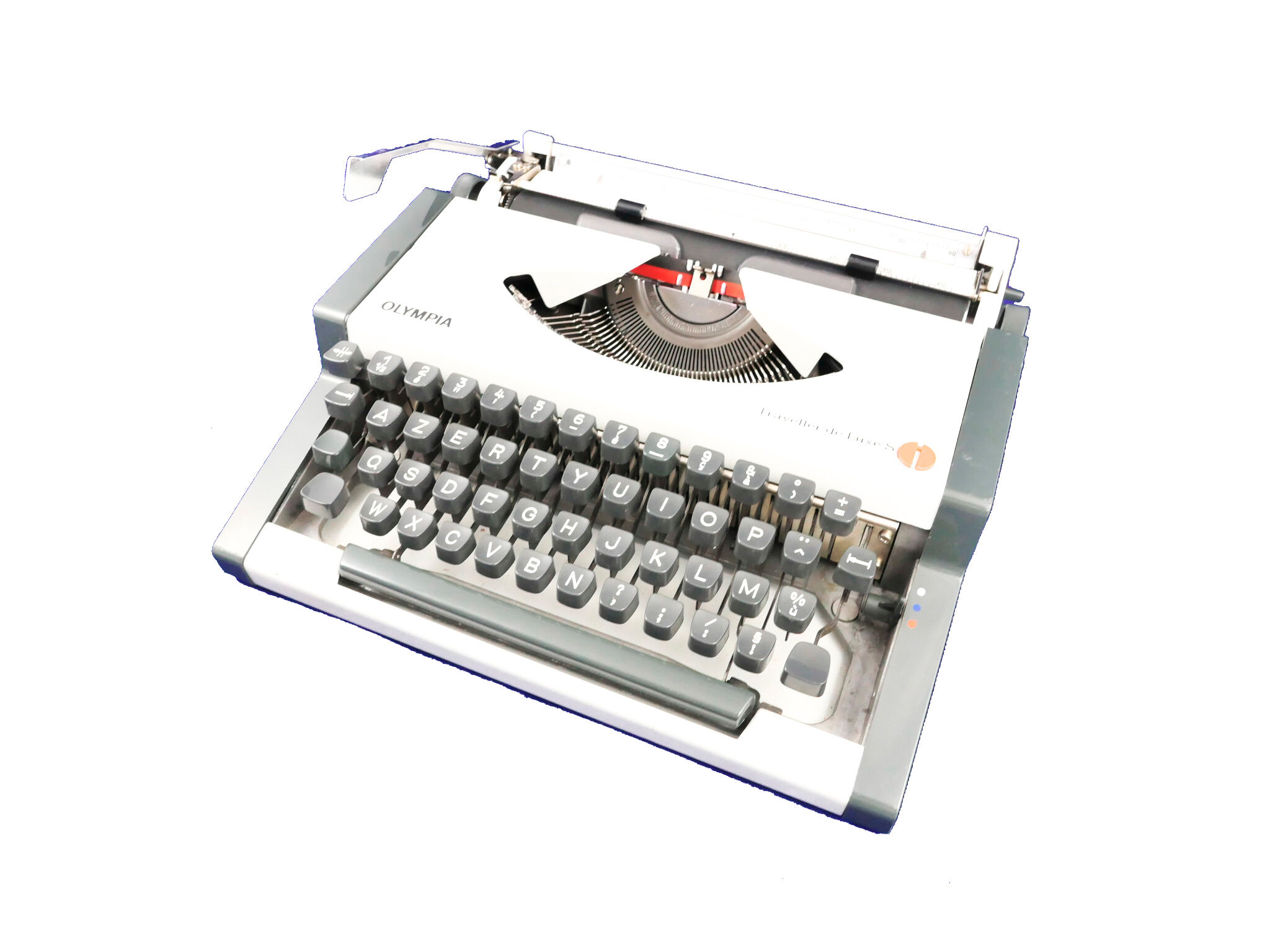 Luxury Olympia traveller typewriter S revised new ribbon