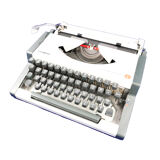 Luxury Olympia traveller typewriter S revised new ribbon