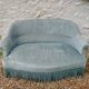 Banquette vintage velours L122