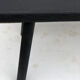 Black coffee table in paulownia wood