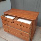 Directory style chest of drawers