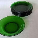 Lot of 8 vereco hollow plates