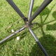 Lampadaire tripode vintage 2 tablettes formica années 60