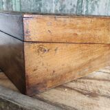 Antique English campaign writing box