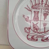 6 Sarreguemines Plates