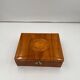Biedermeier Jewelry Box in Cherry Wood, Ash & Brass, Southern Germany, 1820s