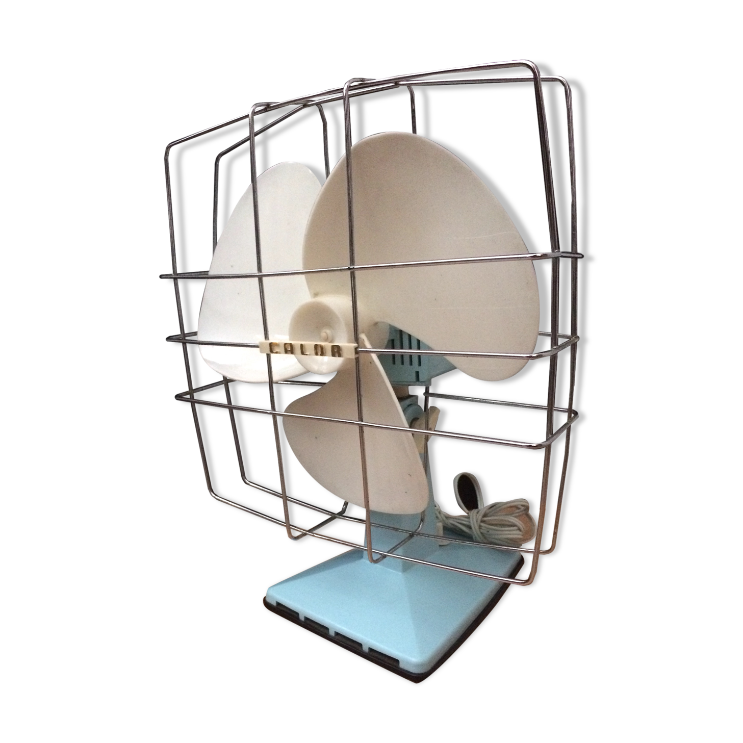 Fan calor blue and white 70