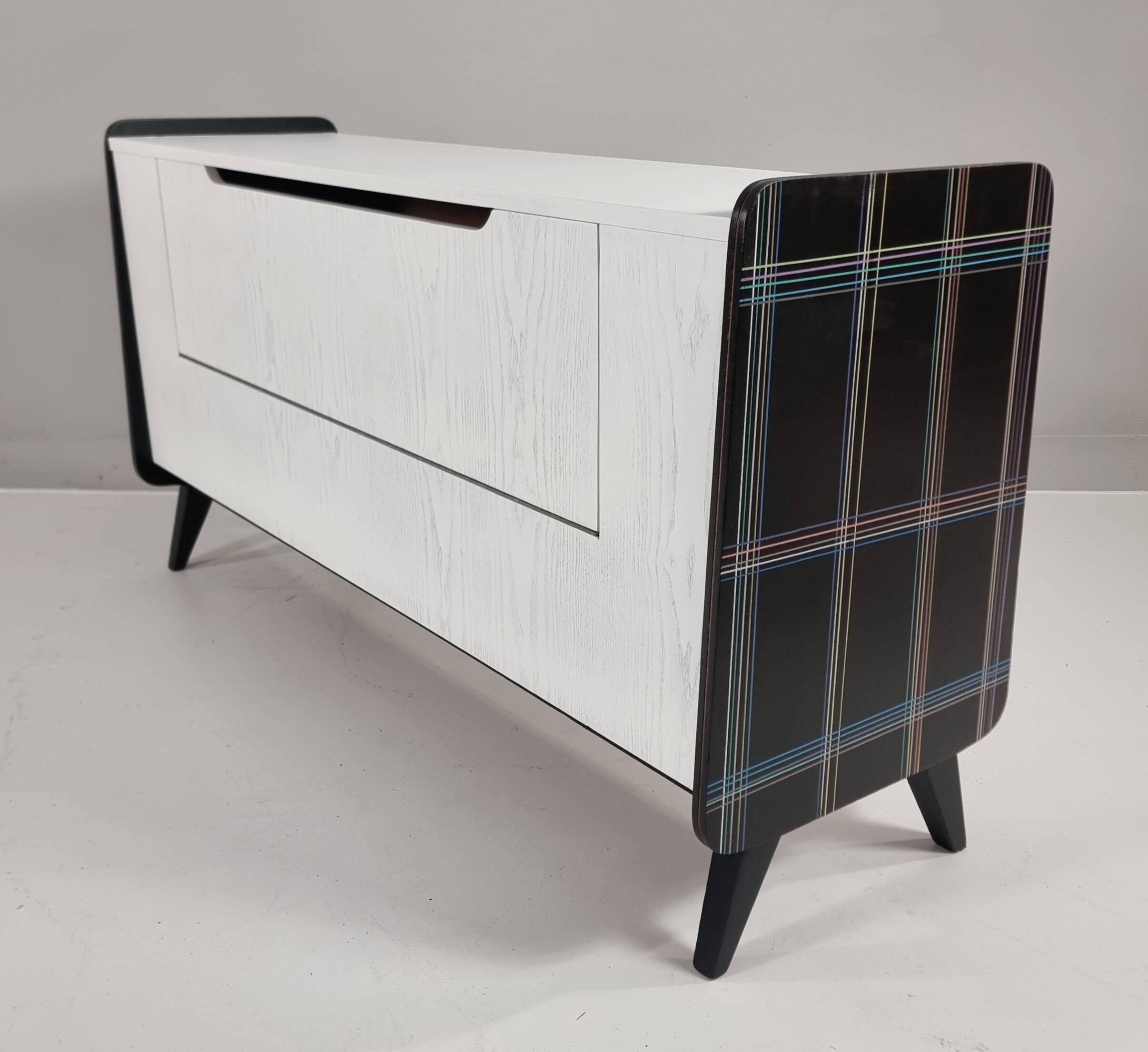 Vintage Ash Chest of Drawers, 1970s